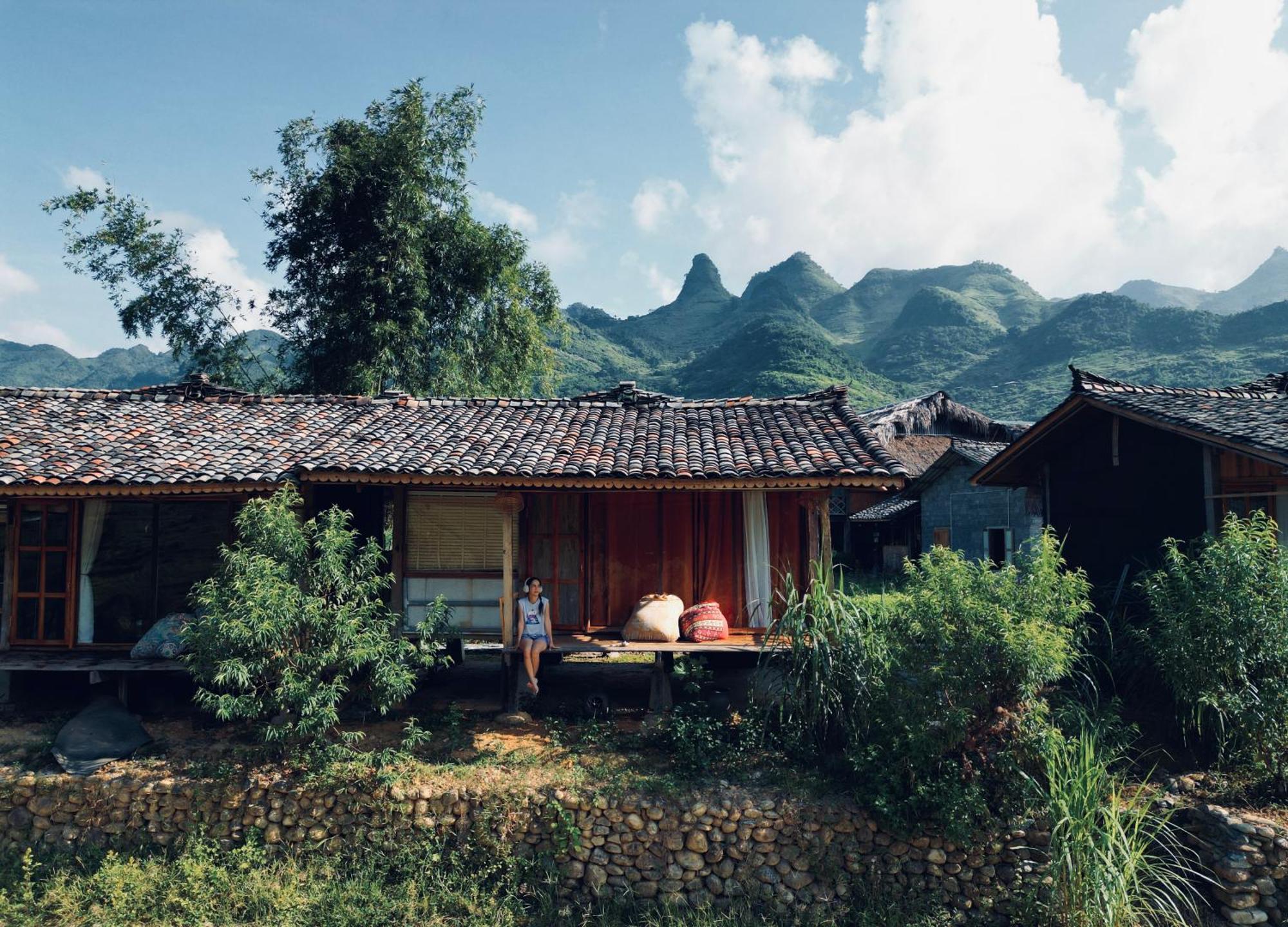 Apartamento Du Gia Panorama Ecologde Làng Cac Exterior foto